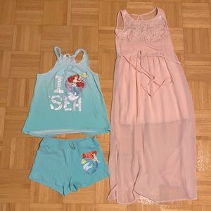 Lot of size 6-8 girls assorted clothing